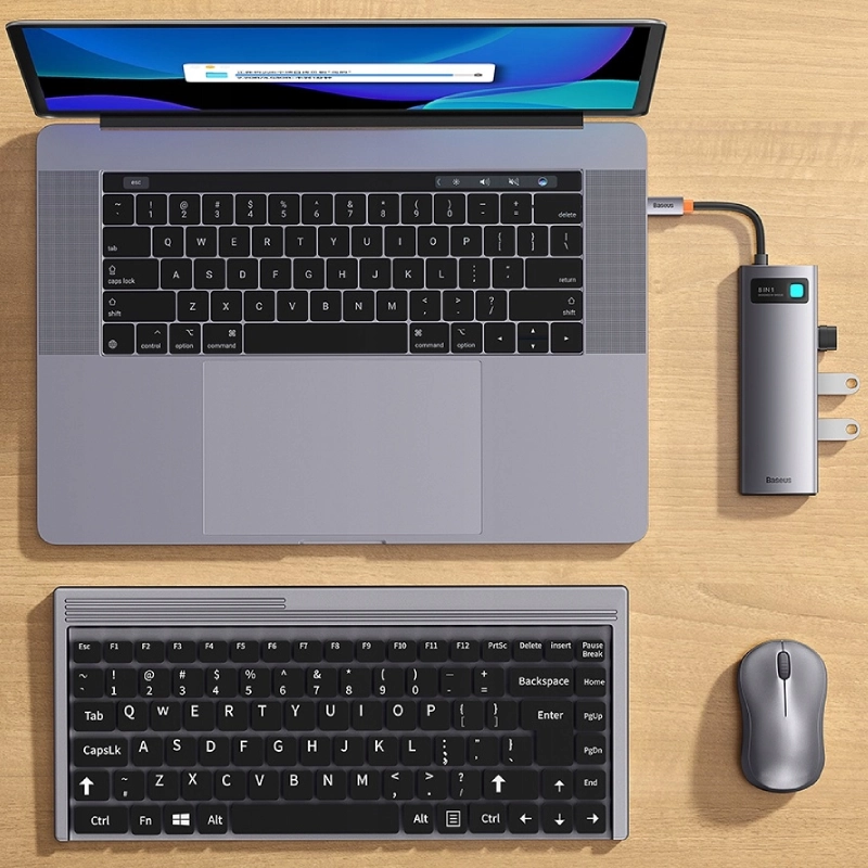 Baseus Starjoy 8-Port Type-C HUB Adapter BS-OH102